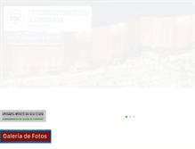 Tablet Screenshot of congresso.cardiol.br